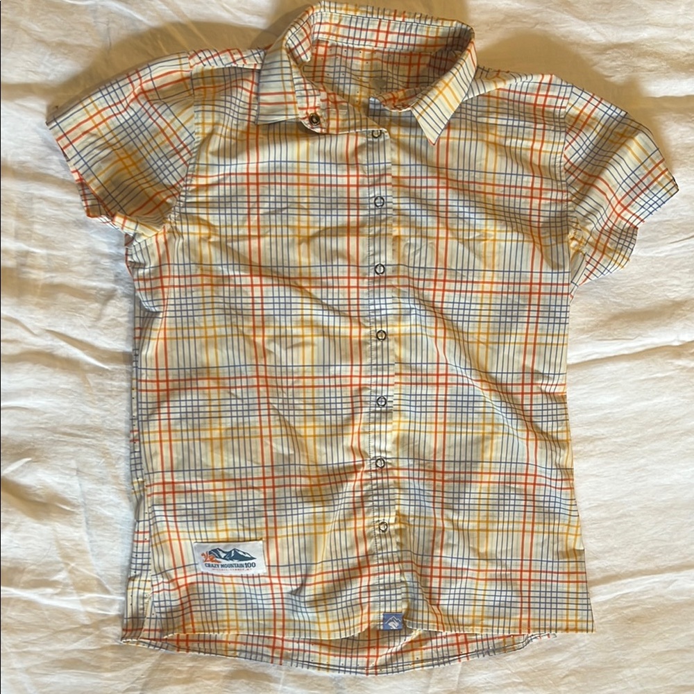 Rabbit W’s High Country SS Snap T Shirt Small
